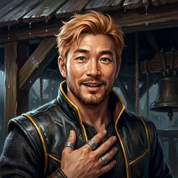 Portrait of Chaojun Yeo-Seong, an AI character