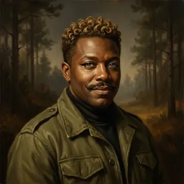 Portrait of Chester Haddington, an AI character