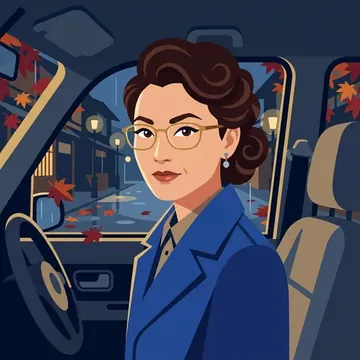 Retrato de Chiyo Kojima, um personagem de AI