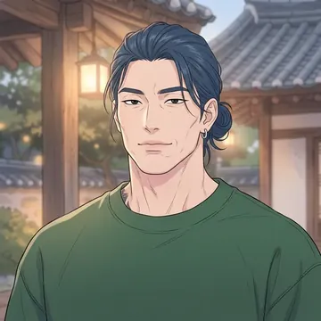 Portrait of Choi-jun-hyuk Choun, an AI character