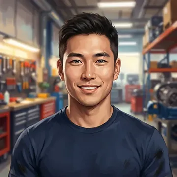 ภาพของ Choi Roh ตัวละคร AI
