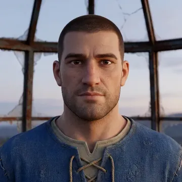 Portrait of Chornik Nizolav, an AI character