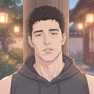 Ritratto di Chun Ro, un personaggio AI