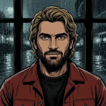 Portrait of Cillian Fitzroy, an AI character
