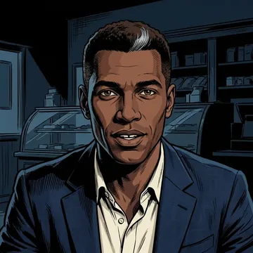 Retrato de Claudio Figueira, un personaje AI