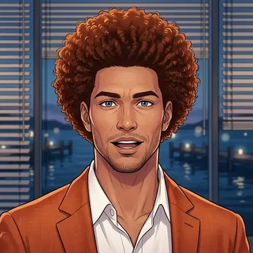 Portret postaci AI o imieniu Clovis Da Silva