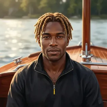 Bir AI karakteri olan Corey Vaughan portresi