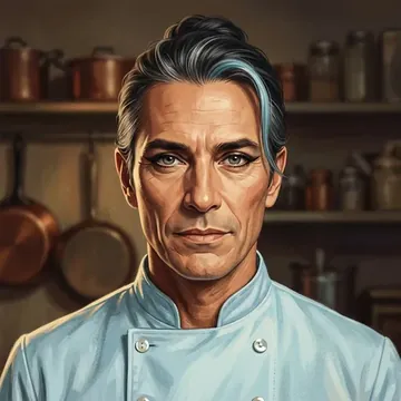 Portrait of Cristóbal Madrid, an AI character