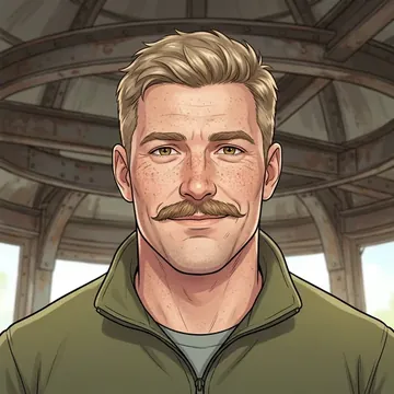 Portrait of Crue Maddock, an AI character