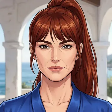 Portrait of Cruz Ochoa, an AI character