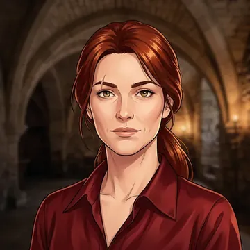 Portrait of Cyprien Benois, an AI character
