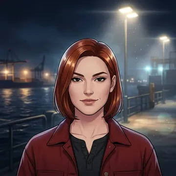 Ritratto di Dakota Hadley, un personaggio AI