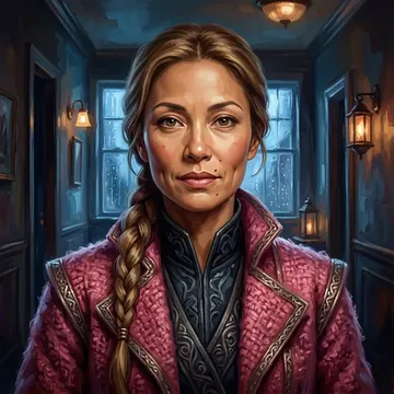 Porträt von Daphne Dong, einem AI-Charakter