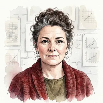 Ritratto di Darcy Lafferty, un personaggio AI