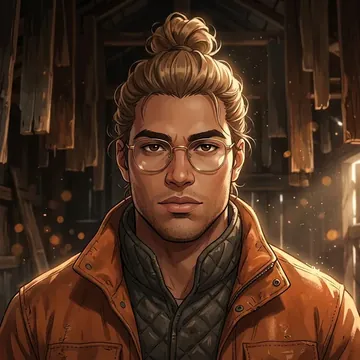 Portrait of Darian Chukwu-Perez, an AI character