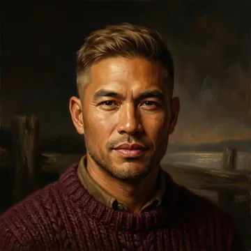 Portrait of Darren Sardinas, an AI character