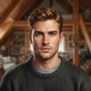 Potret Dashiell Lowell, karakter AI
