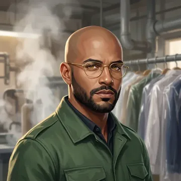 Portrait of Denny Cruz, an AI character