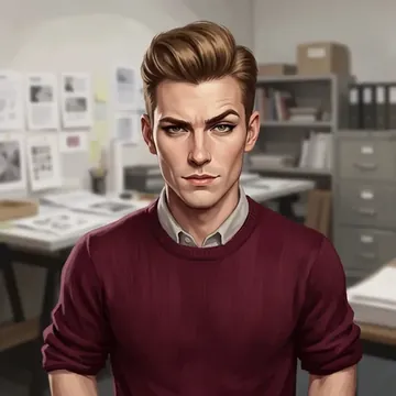 Portrait of Denzel O'Meara, an AI character