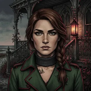 Portret postaci AI o imieniu Diana Adair