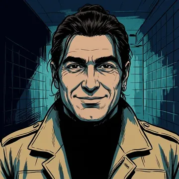 Portrait of Dilshod Fayzi, an AI character