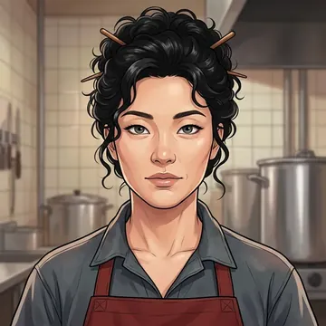 Retrato de Do-hee Bu, un personaje AI