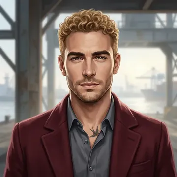 Portrait of Dominique Beauchamp, an AI character