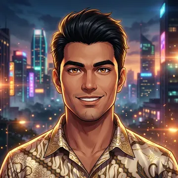Portrait of Dwi Pambudi, an AI character