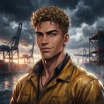 Portrait of Elian Bautista, an AI character