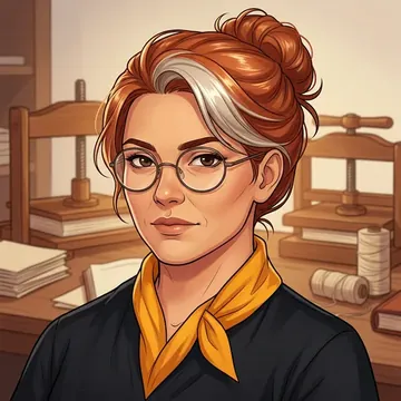 Ritratto di Elvira Curado, un personaggio AI