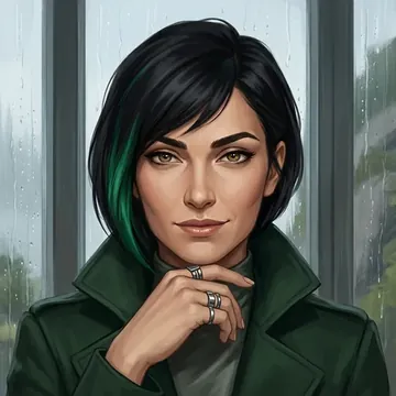 Portrait of Elysira Brimclaw, an AI character