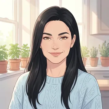Portrait of Emilia Urrutia, an AI character