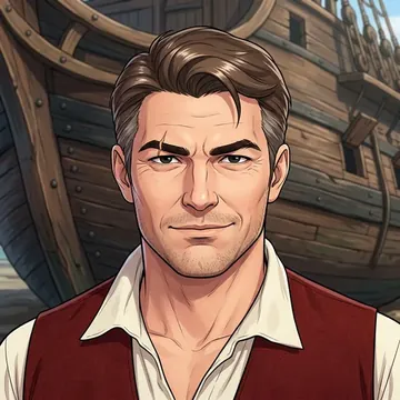 Portrait of Enzian Del Bosco, an AI character