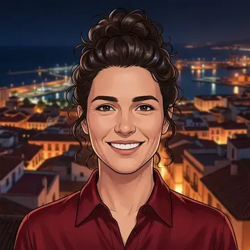 Retrato de Esther Arostegui, un personaje AI