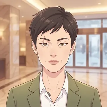 Ritratto di Eun-bi Yang, un personaggio AI