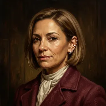 Portret postaci AI o imieniu Evangeline Lockhart