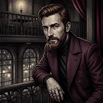 Portrait of Evaristo Arellano, an AI character