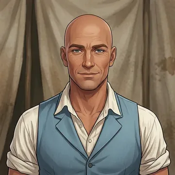 Portrait of Fabrice Balima, an AI character