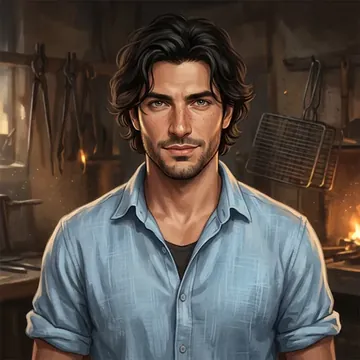 Portrait of Faisal Hafiz, an AI character