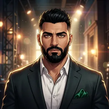 Portrait of Farah Ibrahim, an AI character