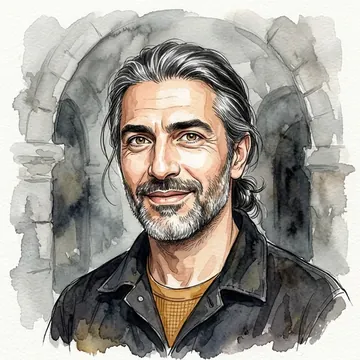 Portrait of Farhad Danyal, an AI character