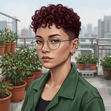 Портрет AI-персонажа Farida Gunawan