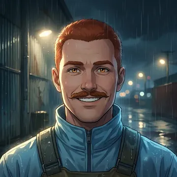 Portrait of Fausto Balboni, an AI character