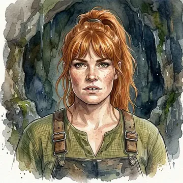 Portrait of Fawn Whinberry, an AI character