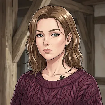 Portrait of Femke Fuchs, an AI character