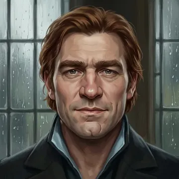 Retrato de Ferdinand Kaufmann, un personaje AI