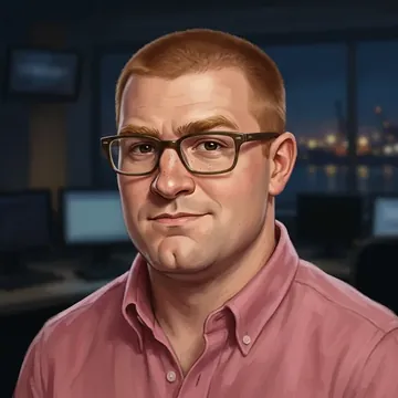 Portrait of Finley Flanagan, an AI character