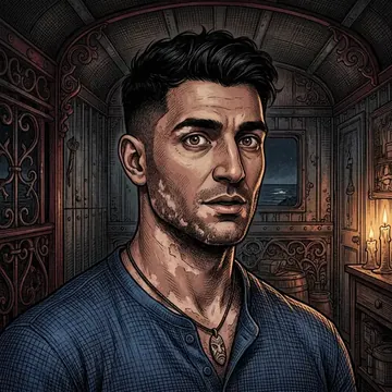 Portrait of Firat Kandemir, an AI character