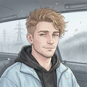 Porträt von Florin Lenz, einem AI-Charakter