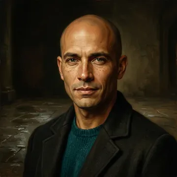 Portret postaci AI o imieniu Fortunato Paredes